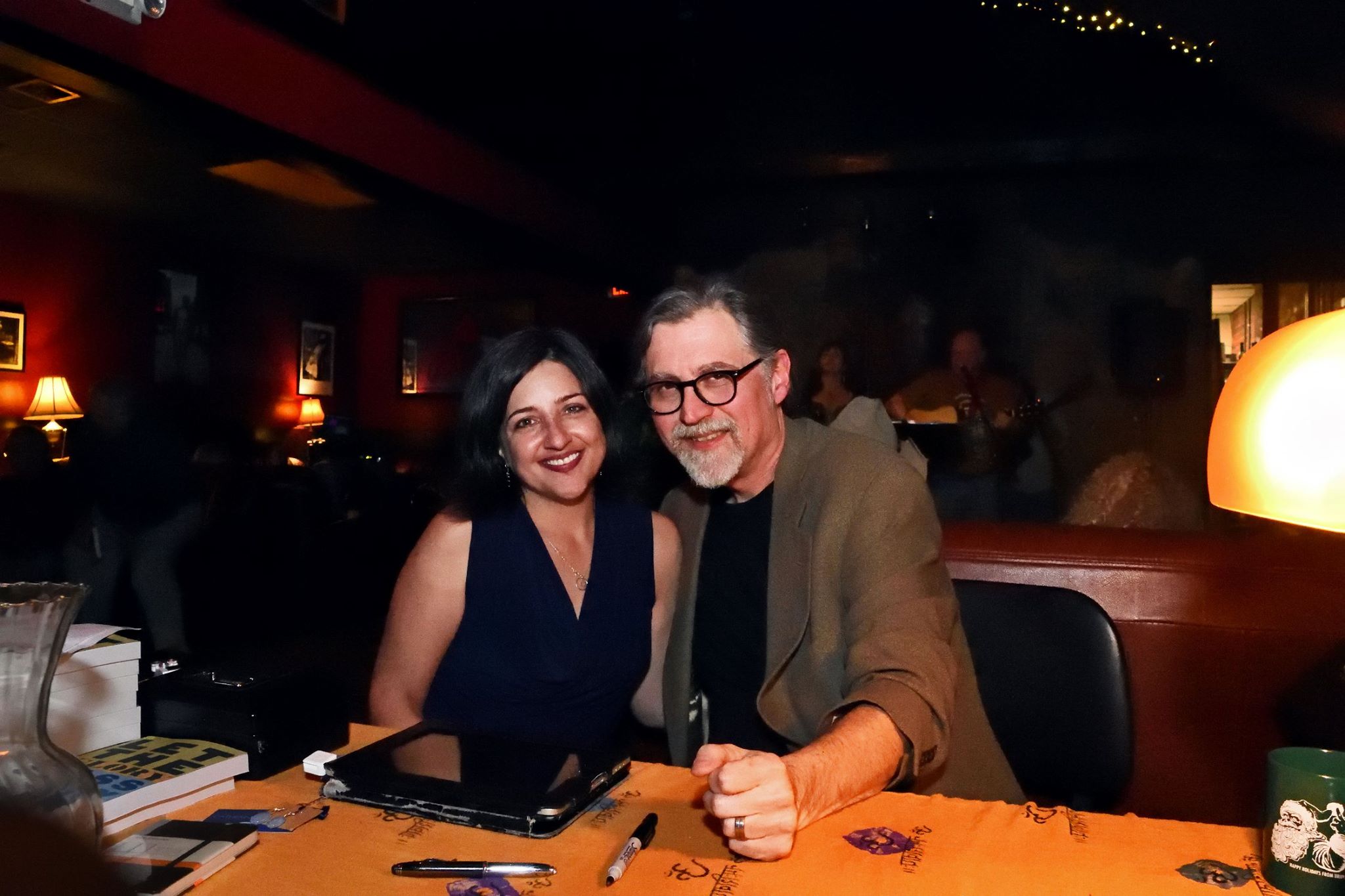 The author and his publication collaborator, Catherine A. Shuler.